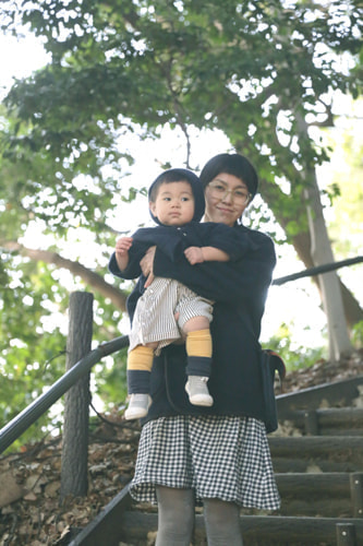 師岡熊野神社、初詣、子供、子供の成長
