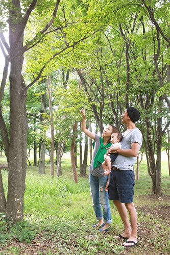 根岸森林公園 家族写真