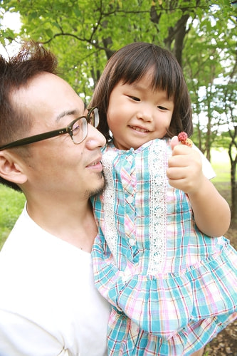 根岸森林公園 家族写真