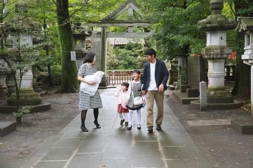 お宮参り写真撮影のコツ