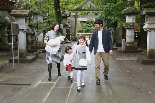 お宮参り写真撮影のコツ