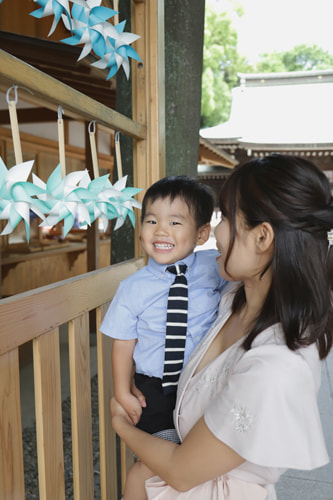 お宮参り写真 撮影場所 川越氷川神社２９