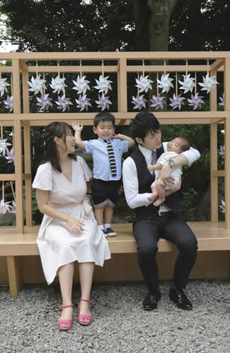 お宮参り写真 撮影場所 川越氷川神社３５