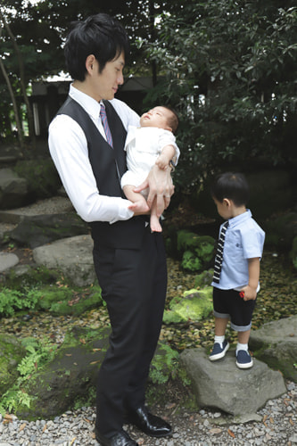 お宮参り写真 撮影場所 川越氷川神社３７