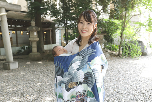 お宮参り写真 撮影場所 川越氷川神社４７