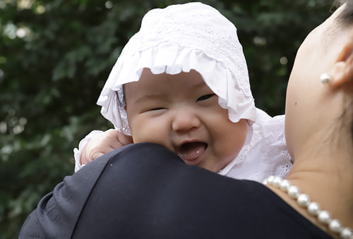 大宮八幡宮 お宮参４り写真