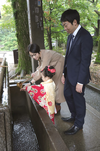 七五三写真 撮影場所 根津神社