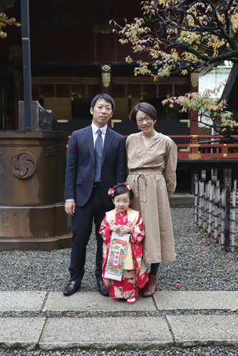 七五三写真 撮影場所 根津神社