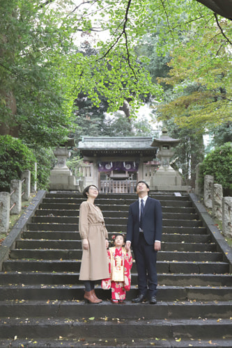 七五三写真 撮影場所 根津神社