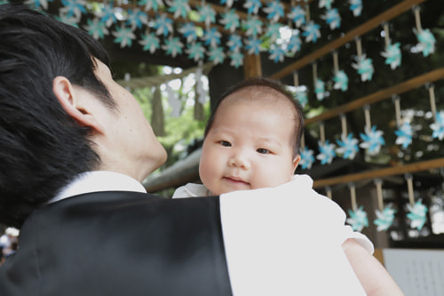 お宮参り写真
