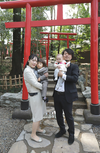 お宮参り写真 撮影場所 大宮氷川神社