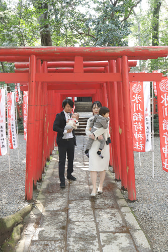 お宮参り写真 撮影場所 大宮氷川神社