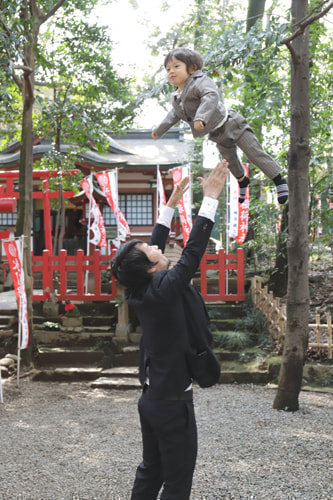 お宮参り写真 撮影場所 大宮氷川神社