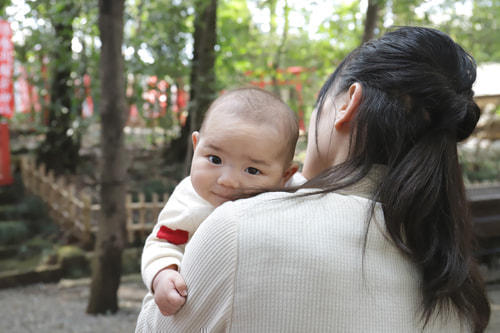 お宮参り写真 撮影場所 大宮氷川神社