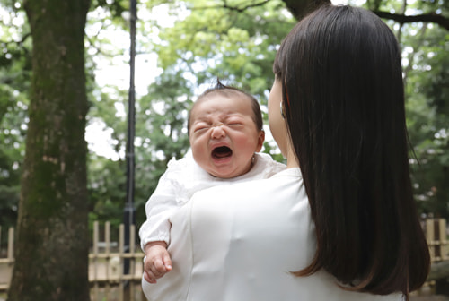 お宮参り写真 撮影場所 世田谷八幡宮