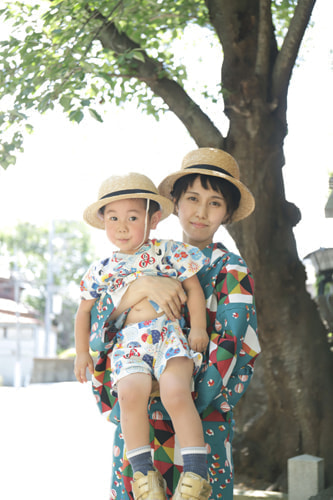 夏参り写真 撮影場所 師岡熊野神社