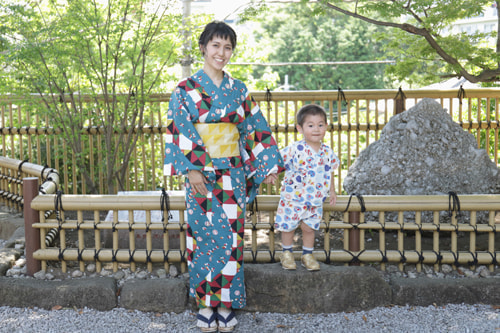 夏参り写真 撮影場所 師岡熊野神社