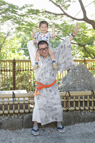 夏参り写真 撮影場所 師岡熊野神社