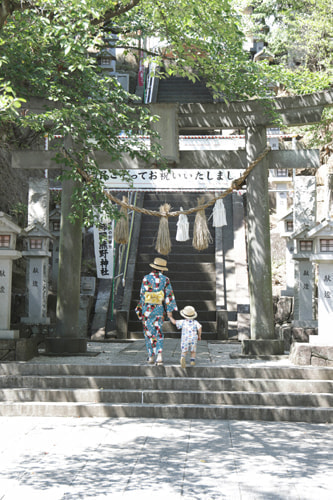 夏参り写真 撮影場所 師岡熊野神社