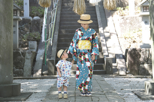 夏参り写真 撮影場所 師岡熊野神社