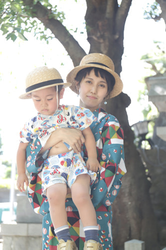 夏参り写真 撮影場所 師岡熊野神社