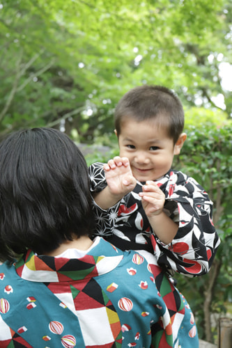 七五三写真 撮影場所 ホテル ニューオオタニ・日本庭園