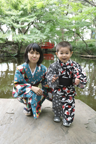 七五三写真 撮影場所 ホテル ニューオオタニ・日本庭園