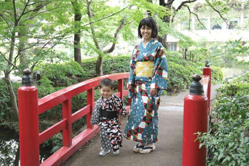 七五三写真 撮影場所 ホテル ニューオオタニ・日本庭園