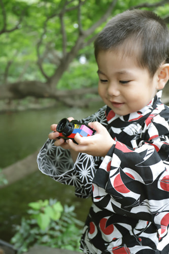 七五三写真 撮影場所 ホテル ニューオオタニ・日本庭園