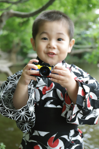 七五三写真 撮影場所 ホテル ニューオオタニ・日本庭園