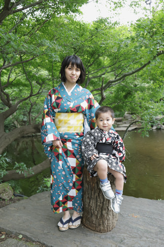 七五三写真 撮影場所 ホテル ニューオオタニ・日本庭園