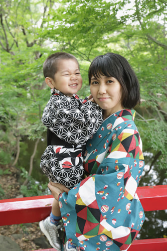 七五三写真 撮影場所 ホテル ニューオオタニ・日本庭園