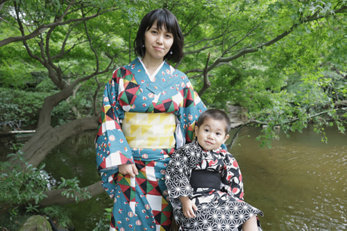 七五三写真 撮影場所 ホテル ニューオオタニ・日本庭園