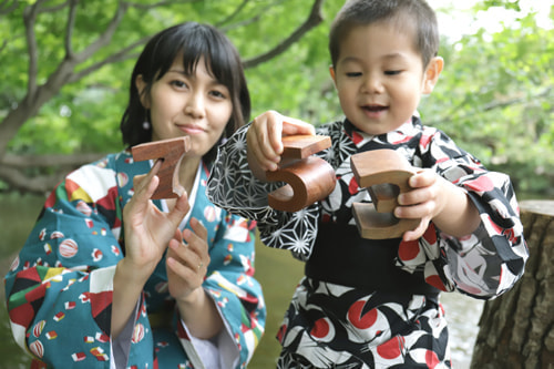 七五三写真 撮影場所 ホテル ニューオオタニ・日本庭園