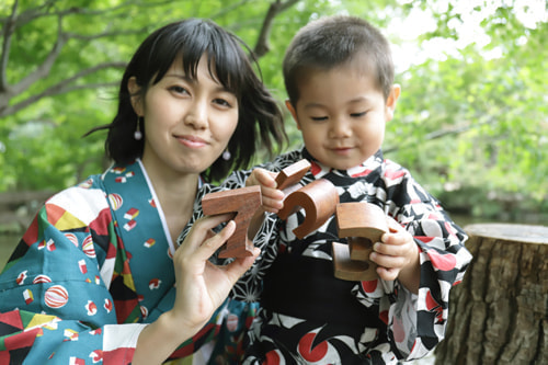 七五三写真 撮影場所 ホテル ニューオオタニ・日本庭園