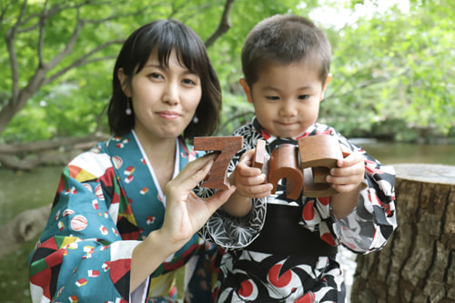 七五三写真 撮影場所 ホテル ニューオオタニ・日本庭園