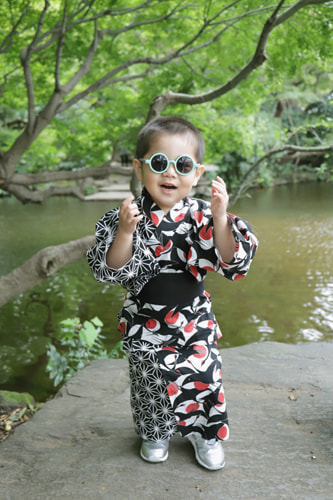 七五三写真 撮影場所 ホテル ニューオオタニ・日本庭園