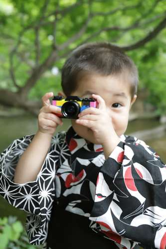 七五三写真 撮影場所 ホテル ニューオオタニ・日本庭園