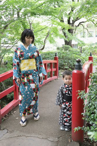 七五三写真 撮影場所 ホテル ニューオオタニ・日本庭園