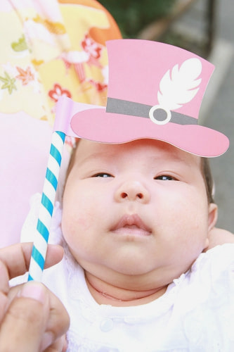 お宮参り写真 撮影場所 鎌倉 鶴岡八幡宮 おしゃれな写真