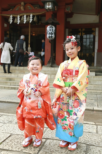 七五三写真 撮影場所 品川区 品川神社11