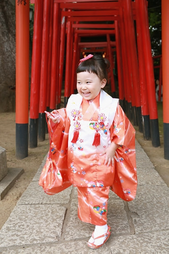 七五三写真 撮影場所 品川区 品川神社15