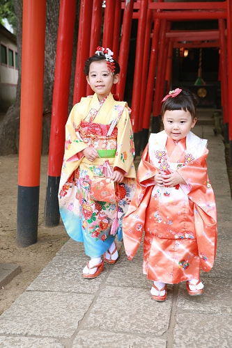 七五三写真 撮影場所 品川区 品川神社16