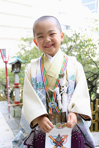七五三写真 撮影場所 文京区 湯島天満宮1