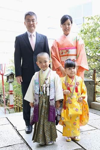 七五三写真 撮影場所 文京区 湯島天満宮4