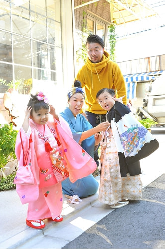 七五三写真 撮影場所 美容室9