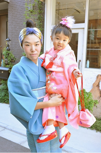 七五三写真 撮影場所 美容室、中山法華経寺5