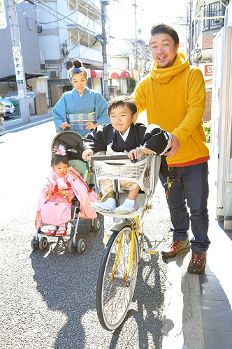 七五三写真 撮影場所 美容室、中山法華経寺6