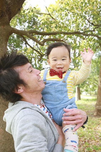 葛西臨海公園 家族写真
