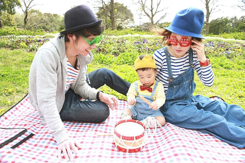葛西臨海公園 家族写真